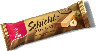 Produktbild von Viba Schicht-Nougat-Riegel, 75g