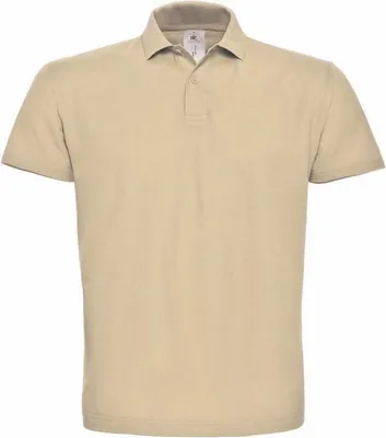 Produktbild von Herren-Poloshirt, Kurzarm - B&C ID.001 - sand - Größe 2XL