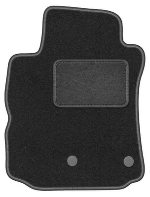 Immagine prodotto di Tappetino guidatore in moquette per Renault Modus 2004-2012 (monovolume) – 1 pezzo, grigio grafite, su misura – Wielganizator LUX