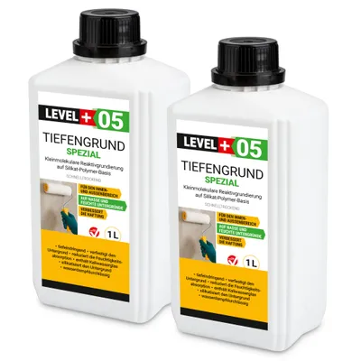Produktbild von Tiefengrund LF Spezial 2L Wassergläser Grundierung Tiefgrund Wand Boden RM05