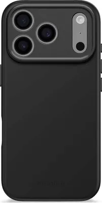Produktbild von Decoded Silicone Backcover Apple iPhone 17 Pro Phantom Black, Cover, Apple, iPhone 17 Pro, 16 cm (6.3"), Schwarz