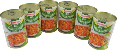 Produktbild von Gulasch - Suppe 6er Pack (6 Dosen à 400 ml)