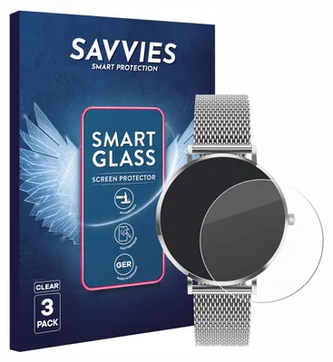 Produktbild von 3x Savvies Schutzglas Folie für Pireware Amory 5 Mini 9H Panzer Schutzfolie Glas Displayschutz klar transparent