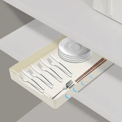 Obrázek produktu pro Kuchyňská výsuvná skříňka do 25 kg 43*30*7 cm Bílá
