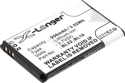 Produktbild von CELLONIC 1x Akku für Funkgerät Kompatibel mit Retevis RT622, RT22, RT619, BL22 - (950mAh, 3.7V)