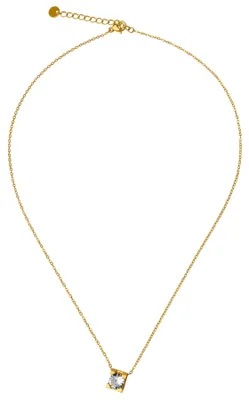 Produktbild von Halskette mit Coin Anhänger Modeschmuck aus Edelstahl