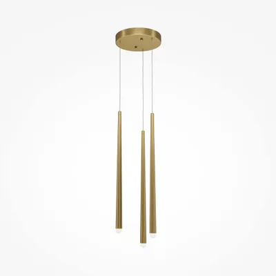 Obrázek produktu pro Maytoni Cascade LED závěsné světlo, závěsné světlo 3x 19W mosazná neutrální bílá