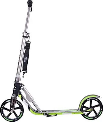 Produktbild von HUDORA 6956016014695 14695 BigWheel 205-Das Original mit RX Pro Technologie-Tret-Roller klappbar-City-Scooter, Grau/Grün