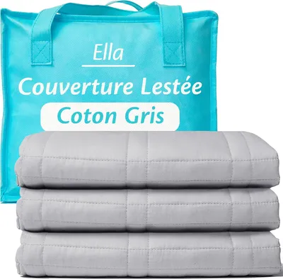 Obrázok produktu pre Záťažová deka 4.5 kg, 100 x 170 cm, hypoalergénne sklenené guličky, bavlna, pre spanie