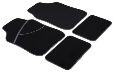 Zdjęcie produktu dla Uniwersalne dywaniki samochodowe All Ride zestaw 4 - 66 x 44 cm / 28 x 42 cm - czarne
