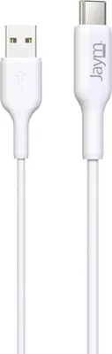 Immagine prodotto di Jaym, cavo di ricarica e sincronizzazione USB-C / USB 2,4A da 2 m, bianco