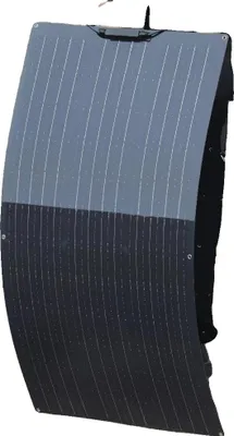 Produktbild von Solarpanel, hoch effizientes monokristallines, leichtes und flexibles Design, 120w 1060x530mm