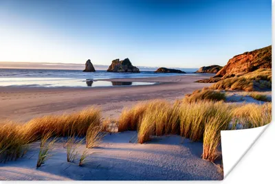 Produktbild von MuchoWow® Poster Strand - Meer - Natur 60x40 cm - Schlafzimmerdekoration