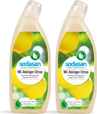 Produktbild von Sodasan WC-Reiniger Citrus 0,75L (2er Pack)