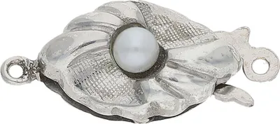 Produktbild von JuwelmaLux Perlenschließe 925/000 Sterling Silber mit Kunstperle JL30-09-4216