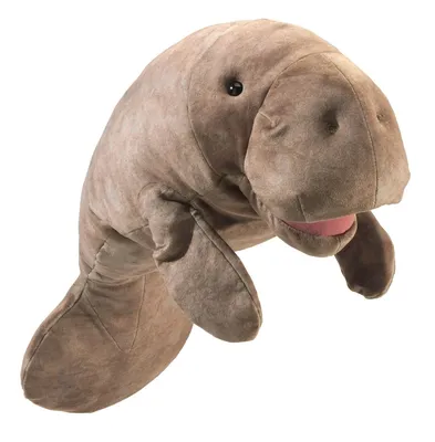Produktbild von Folkmanis Handpuppe Seekuh 50 cm