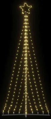 Productafbeelding van Maison Exclusive - LED kerstboom, 447 LED's, warm wit licht, 250 cm
