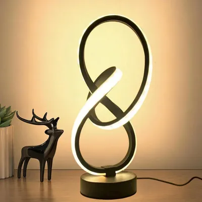Produktbild von LED Tischlampe Nachttischlampe Deko USB Tischleuchte 3 Farbtemperatur Leselampe