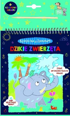 Immagine prodotto di Animali selvatici. Libricino con immagini da grattare