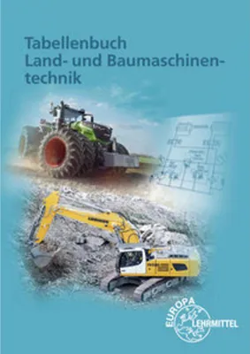 Obrázek produktu pro Tabellenbuch Land- und Baumaschinentechnik