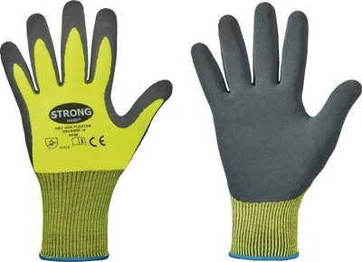 Immagine prodotto di Guanti Flexter taglia 9 neo giallo/grigio EN 388 PPE II 12 PA 12 pz