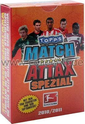 Image de Match Attax SPECIAL - SAISON 10/11 - 1 paquet