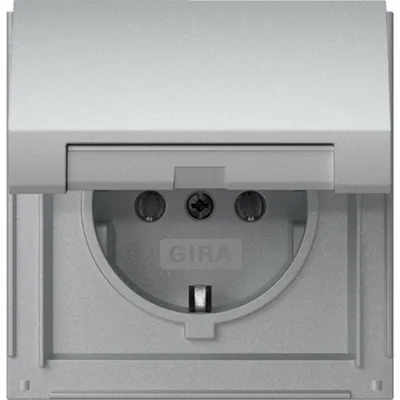 Produktbild von GIRA Steckdose SCHUKO 445465 KD TX44 F Alu