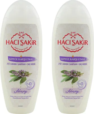 Produktbild von Haci Sakir Shampoo 2x 500 ml Salbei
