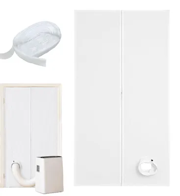 Deurabdichtung für Klimaanlagen, 90×210 cm, für 100-150 mm Schläuche