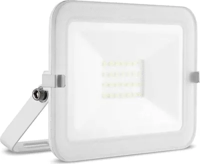 Produktbild von REV LED Strahler Fluter Mirano Weiß IP65 20W 1800lm Tageslicht 6500K kaltweiß