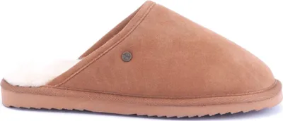 Obrázok produktu pre Warmbat papuča Klasická uni papuča Suede Cognac z ovčej vlny merino