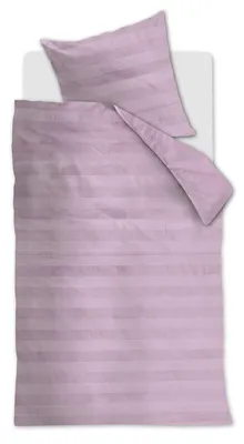 Produktbild von At Home Baumwoll-Bettwäsche-Garnitur Soft Shine Farbe Lila Größe 135x200+80x80