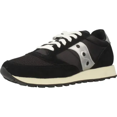 Produktbild von Saucony Herren Sneaker, Turnschuhe, Jazz 70368, Größe:42, Farbe:Schwarz, Herstellerfarbe:black,silver