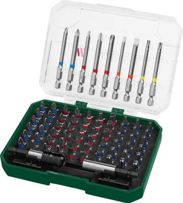 Produktbild von PARKSIDE® Bit-Set 71tlg./ 56tlg. PBS3 A2 (71tlg.)