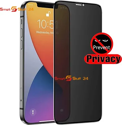 Produktbild von Blickschutz Privacy Glas iPhone 11 Sichtschutz Glas 9H anti spy