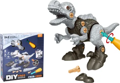 Image de WIKY Dinosaure avec squelette, à visser