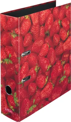 Image de Herlitz Ordner maX.file         A4 8cm Erdbeeren
