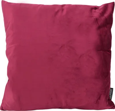 Produktbild von Samt Weinrot | 45 x 45 cm | Kissenbezug | Polyester