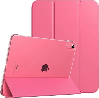 Productafbeelding van TiMOVO iPad 10.9 inch (2022) hoesje - Slanke, slimme beschermhoes - Watermeloenrood