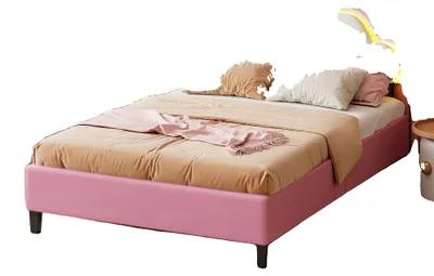 Immagine prodotto di Lettino per bambini, struttura imbottita, da montare, letto 13, 90x200 cm-a