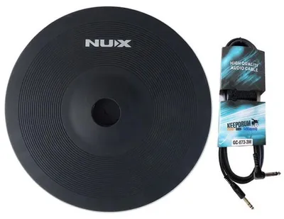 Produktbild von Nux Becken-Pad DM8-Cymbal E-Drum Becken 12 Zoll mit Kabel