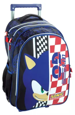 Productafbeelding van Sonic the Hedgehog, kampioenrenners-roltas, schooltas, 46 cm