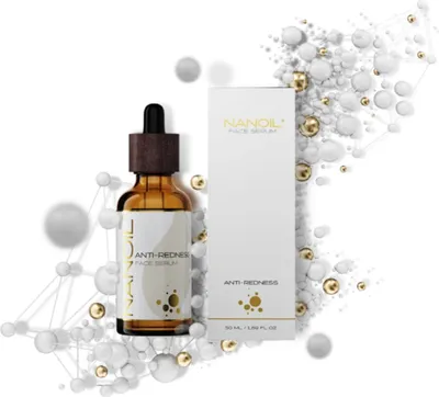 Produktbild von Couperose Gesichtsserum Nanoil Anti-Redness Face Serum 50ml -  linderndes Serum
