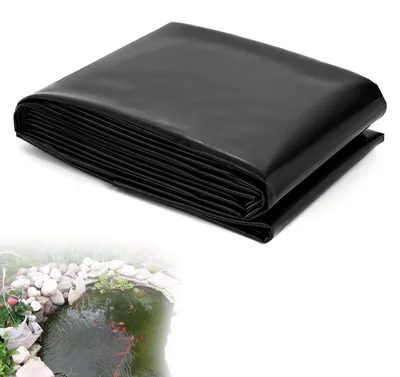 Produktbild von Schwarze HDPE-Folie, 0,2 mm dick, für den dauerhaften Teichbau