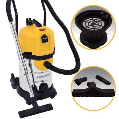 Produktbild von Syntrox Germany Nass-Trockensauger Conixa 2000W 30L Edelstahl HEPA