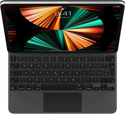 Produktbild von Apple MJQK3SM/A - QWERTZ - Schweiz - Trackpad - 1 mm - Apple - iPad Pro 12.9" (6th generation) iPad Pro 12