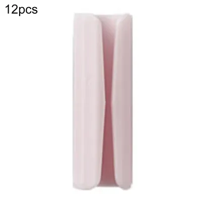Produktbild von 12 -pcs -Plastikklammern kleine leichte tragbare Bettblech -Clips Quilt Bettdecke Greifer für Bettwäsche-Rosa