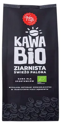 KAWA ZIARNISTA ARABICA/ROBUSTA DLA SPORTOWCÓW BIO 250 g - QUBA CAFFE