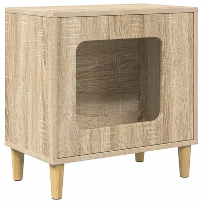 Immagine prodotto di Cuccia per gatti in legno tecnico, dimensioni 51 x 30 x 52 cm