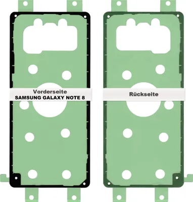 Produktbild von Samsung Galaxy Note 8 Akkudeckel Kleber Folie Backcover Rahmen Dichtung Glue Adhesive